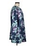 Chico's Print Blue Jacket Size Med (1) - photo 4