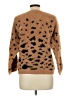 Unbranded 100% Acrylic Animal Print Brown Pullover Sweater Size L - photo 2