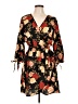 Speed Control 100% Polyester Black Casual Dress Size L - photo 1