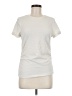 Ann Taylor LOFT Outlet Ivory Short Sleeve Top Size M - photo 1