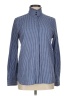 Goop G. Label 100% Cotton Checkered-gingham Blue Long Sleeve Button-Down Shirt Size 6 - photo 1