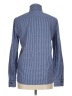 Goop G. Label 100% Cotton Checkered-gingham Blue Long Sleeve Button-Down Shirt Size 6 - photo 2