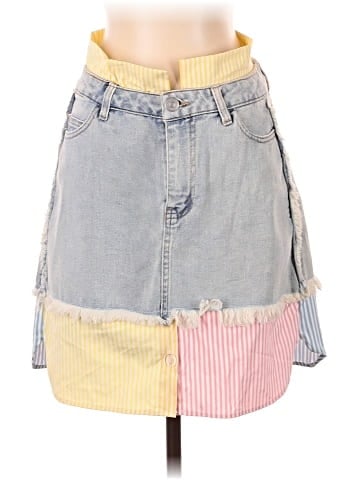 Spoon Jeans Denim Skirt (view 1)