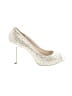 Audrey Brooke Ivory Heels Size 8 - photo 1