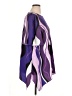 Emery Rose Graphic Purple Short Sleeve Blouse Size 1X - photo 4