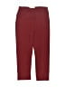 Marmellata Solid Burgundy Casual Pants Size 4 - photo 1
