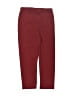 Marmellata Solid Burgundy Casual Pants Size 4 - photo 2