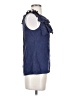 Ann Taylor Blue Sleeveless Blouse Size S (petite) - photo 4