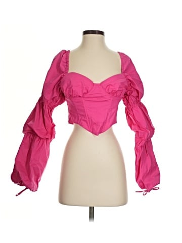 Majorelle 3/4 Sleeve Blouse (view 1)
