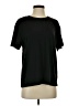 Shein Solid Black Short Sleeve T-Shirt Size M - photo 1
