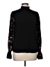 Catherine Malandrino Floral Black Long Sleeve Blouse Size M - photo 1