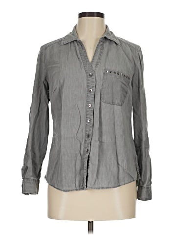 Style&Co Long Sleeve Button-Down Shirt (view 1)