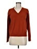 Theory 100% Wool Solid Orange Wool Pullover Sweater Size M - photo 1