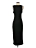 Unbranded Solid Black Casual Dress Size M - photo 2
