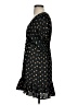Aqua 100% Polyester Hearts Black Casual Dress Size S - photo 5