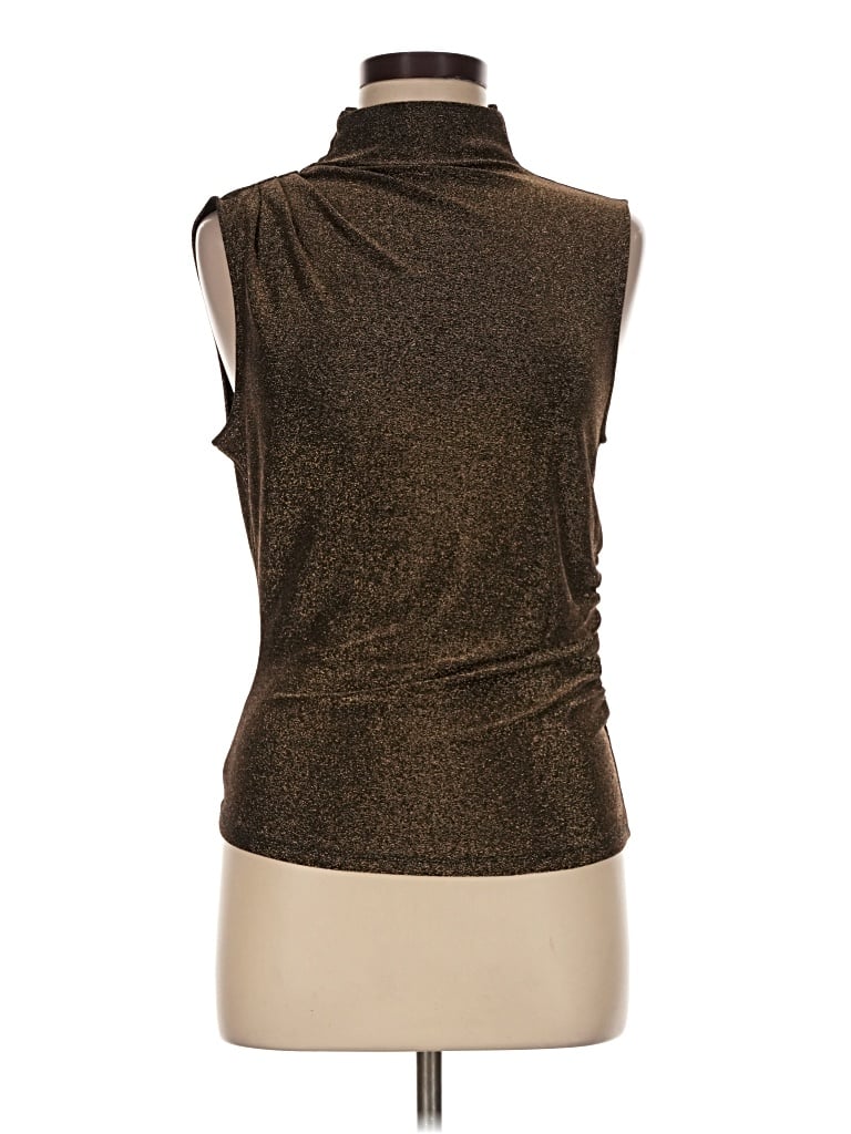 Pre-owned Veronica Beard Sleeveless Blouse In Brown