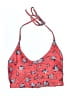 Cupshe Floral Red Swimsuit Top Size S - photo 1