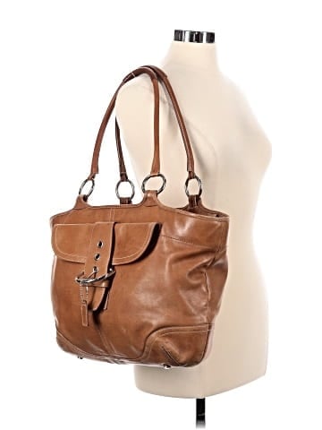 Coach Leather Tote (view 2)