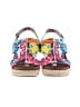 Corkys Floral Teal Wedges Size 9 - photo 2