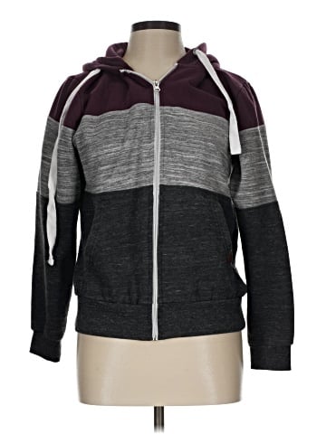 Doublju Zip Up Hoodie (view 1)