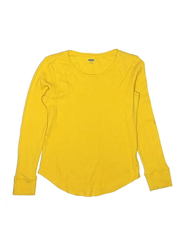 Pre-owned Old Navy Kids' Long Sleeve T-shirt In Yellow