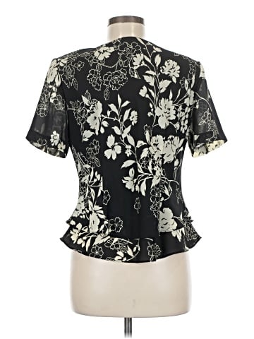 Draper's & Damon's Short Sleeve Blouse (view 2)