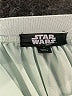 Star Wars 100% Polyester Hearts Teal Skirt Size 7 - photo 3
