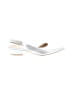Naturalizer Metallic White Heels Size 7 1/2 (narrow) - photo 1