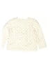 Little Me Hearts Ivory Long Sleeve Blouse 18-24 MO / 24 MO - photo 2