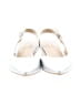 Naturalizer Metallic White Heels Size 7 1/2 (narrow) - photo 2