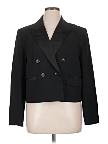 Madewell Cropped Tuxedo Blazer (view 1)