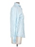 Rubbish 100% Rayon Blue Long Sleeve Button-Down Shirt Size XS - photo 4