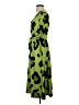Unbranded Animal Print Green Casual Dress Size S - photo 5