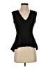 Gracia 100% Polyester Black Sleeveless Blouse Size S - photo 1