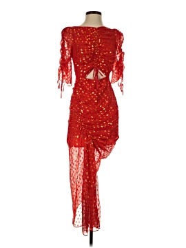 alice mccall cocktail dress Alice McCall Mood For Love Dress Sheer Ruched Floral Party Mini Cutout Small