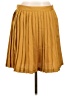 Gap 100% Polyester Gold Casual Skirt Size 10 - photo 1