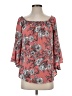 Bobeau Pink 3/4 Sleeve Blouse Size S - photo 1