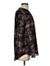 Decree 100% Polyester Black 3/4 Sleeve Blouse Size S - photo 4