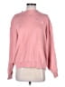 Acne Studios 100% Cotton Solid Pink Yana Face Sweatshirt Size XXS - photo 1
