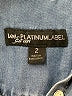 Lee 100% Lyocell Blue Casual Dress Size 2 - photo 7