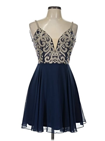 JVN by Jovani Cocktail Dress (view 1)