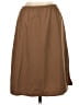 Uniqlo 100% Polyester Solid Brown Casual Skirt Size XS - photo 1