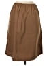 Uniqlo 100% Polyester Solid Brown Casual Skirt Size XS - photo 2