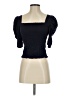 Ann Taylor LOFT Black Short Sleeve Top Size XS - photo 1