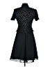 Brilliante by J.A. 100% Polyester Black Cocktail Dress Size P - Sm - photo 2