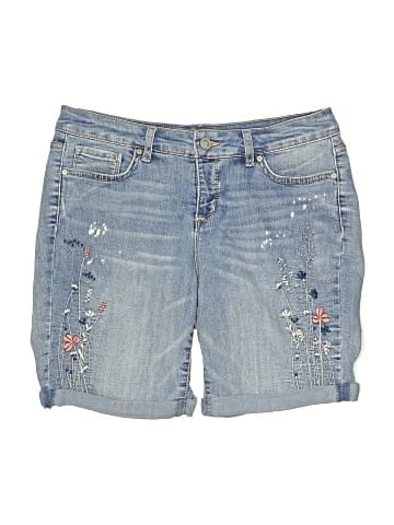 Code Bleu Denim Shorts (view 1)