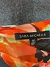 Sara Michelle 100% Polyester Orange Short Sleeve Blouse Size M - photo 7