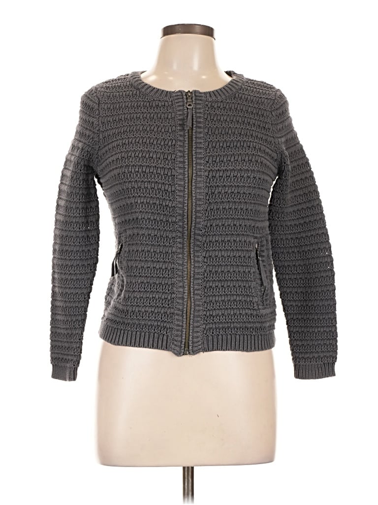 Pre-owned M&s Cardigan Sweater In Gray