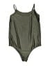 Torrid Solid Green Bodysuit Size Med Plus (00) - photo 1