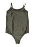 Torrid Solid Green Bodysuit Size Med Plus (00) - photo 2
